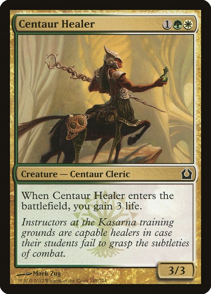 Image for Centaur Healer (Return to Ravnica) (148) - Magic: The Gathering
