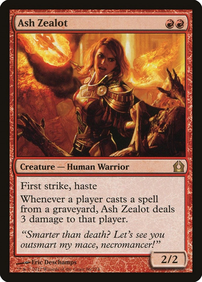 Image for Ash Zealot (Return to Ravnica) (86) - Magic: The Gathering