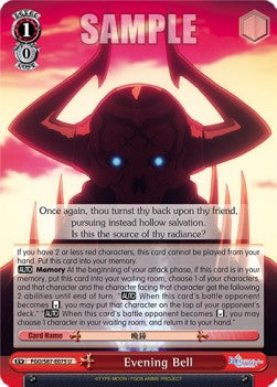 Evening Bell - Fate/Grand Order THE MOVIE Divine Realm of the Round Table: Camelot (Uncommon) [FGO/S87-075]