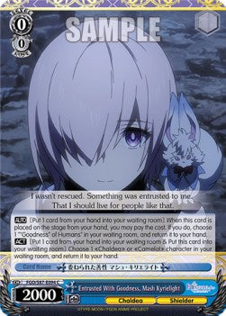Entrusted With Goodness, Mash Kyrielight - Fate/Grand Order THE MOVIE Divine Realm of the Round Table: Camelot (Common) [FGO/S87-094]