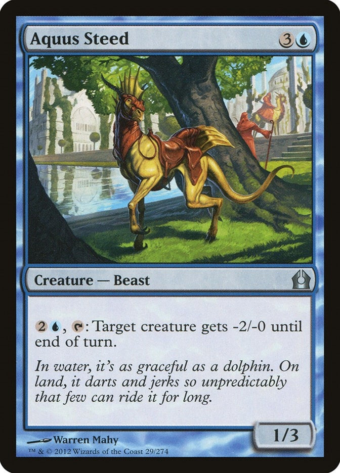 Image for Aquus Steed (Return to Ravnica) (29) - Magic: The Gathering