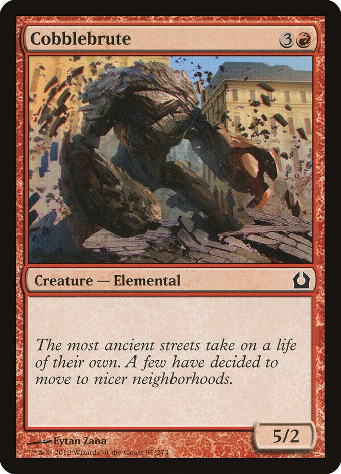 Image for Cobblebrute (Return to Ravnica) (91) - Magic: The Gathering