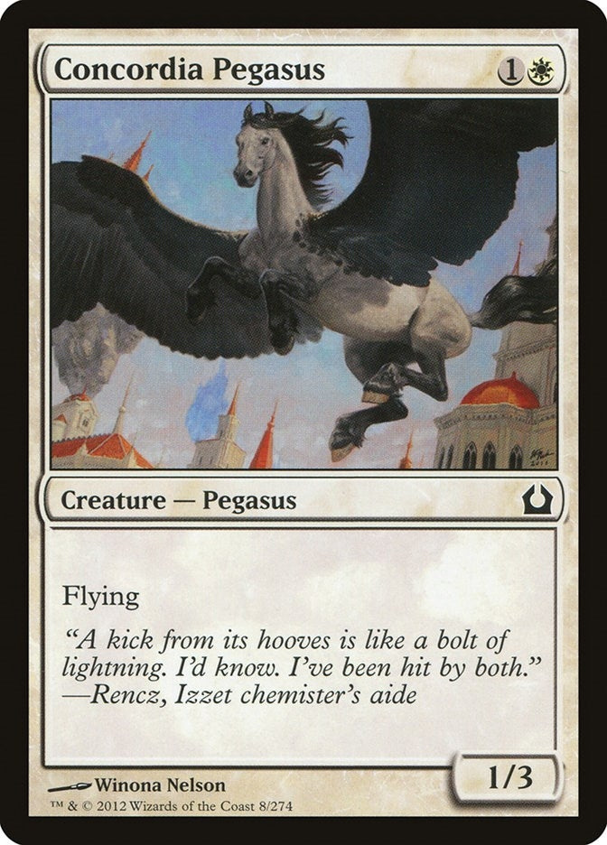 Image for Concordia Pegasus (Return to Ravnica) (8) - Magic: The Gathering