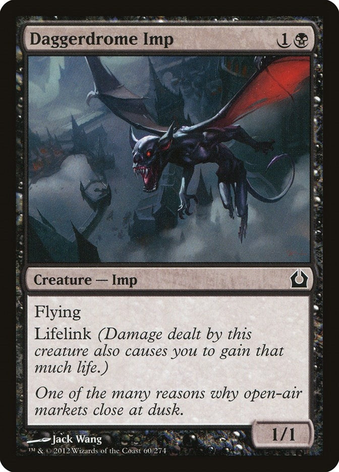 Image for Daggerdrome Imp (Return to Ravnica) (60) - Magic: The Gathering