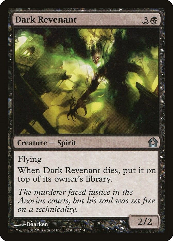 Image for Dark Revenant (Return to Ravnica) (61) - Magic: The Gathering
