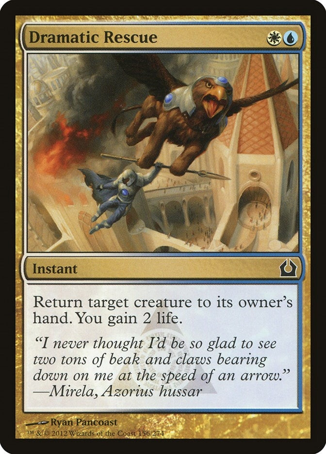 Image for Dramatic Rescue (Return to Ravnica) (156) - Magic: The Gathering