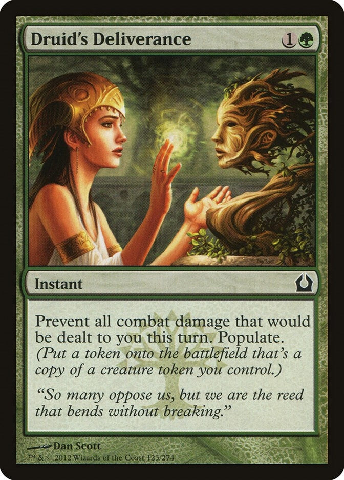 Image for Druid's Deliverance (Return to Ravnica) (123) - Magic: The Gathering