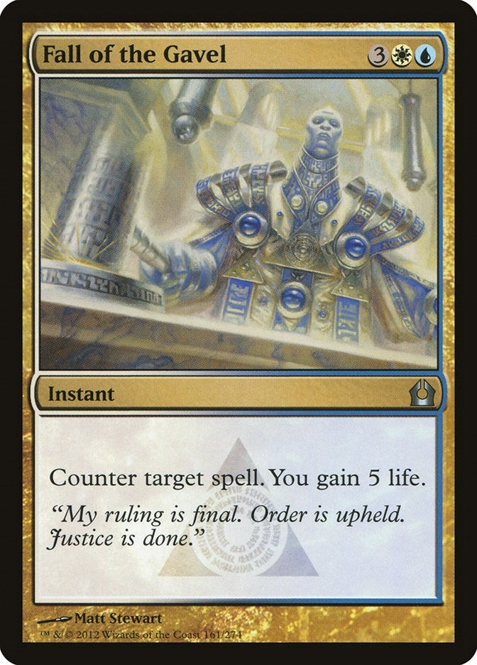 Image for Fall of the Gavel (Return to Ravnica) (161) - Magic: The Gathering