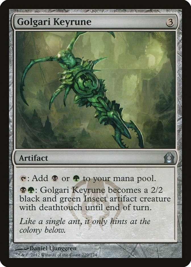 Image for Golgari Keyrune (Return to Ravnica) (229) - Magic: The Gathering