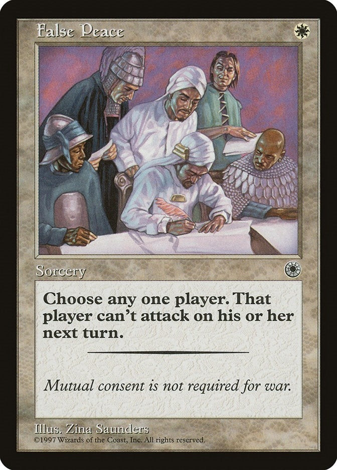 Image for False Peace (Portal) - Magic: The Gathering