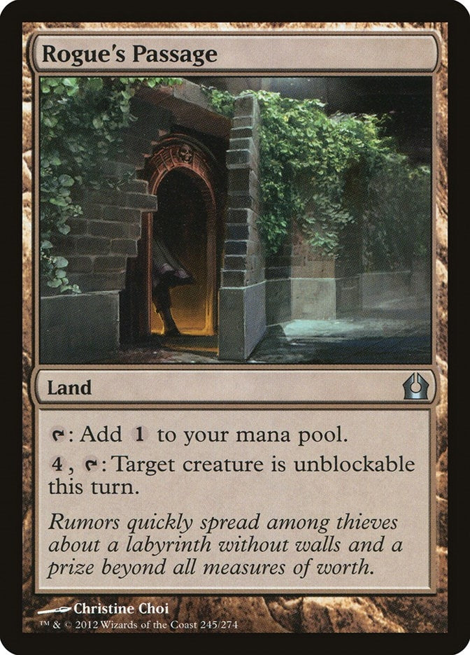 Image for Rogue's Passage (Return to Ravnica) (245) - Magic: The Gathering