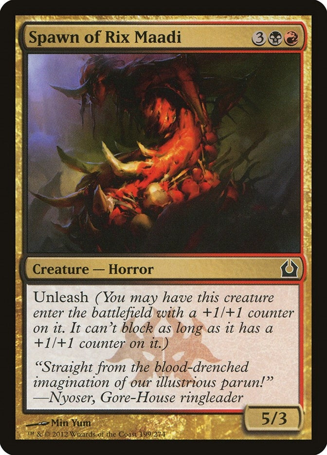 Image for Spawn of Rix Maadi (Return to Ravnica) (199) - Magic: The Gathering