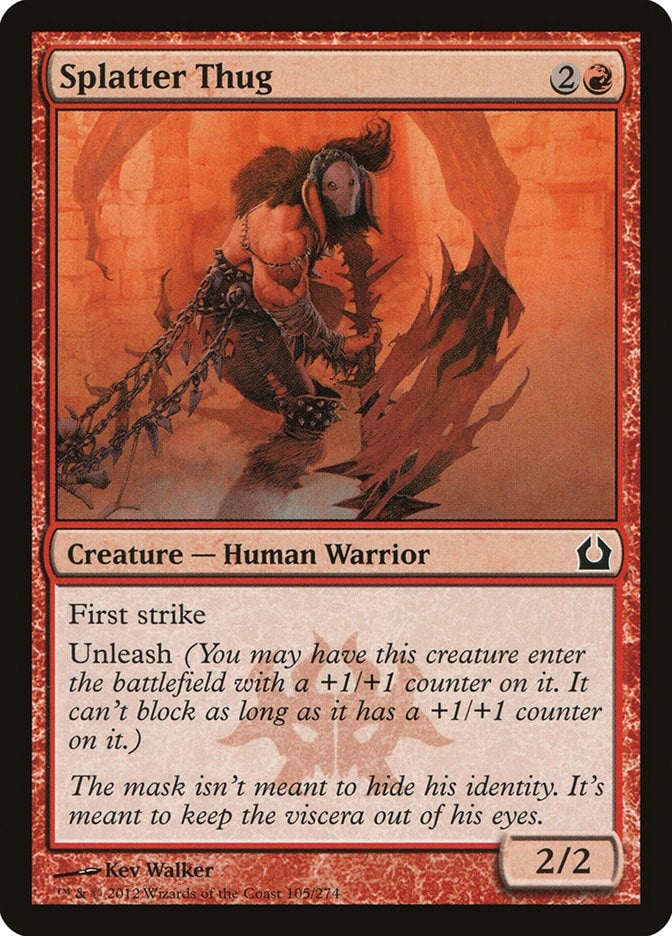 Image for Splatter Thug (Return to Ravnica) (105) - Magic: The Gathering