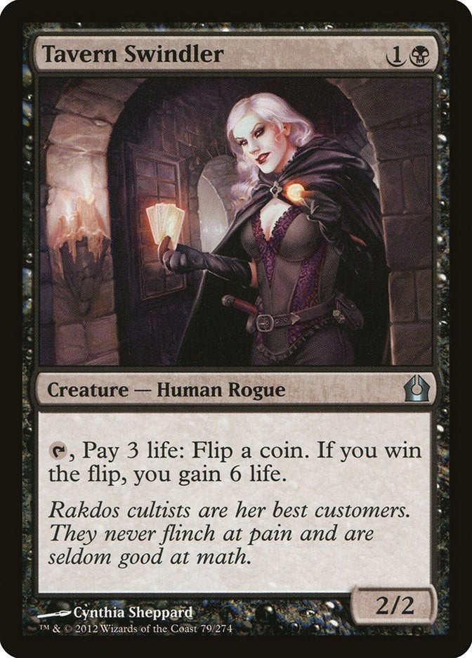 Image for Tavern Swindler (Return to Ravnica) (79) - Magic: The Gathering