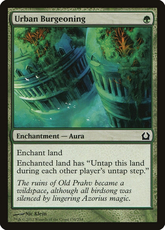 Image for Urban Burgeoning (Return to Ravnica) (138) - Magic: The Gathering