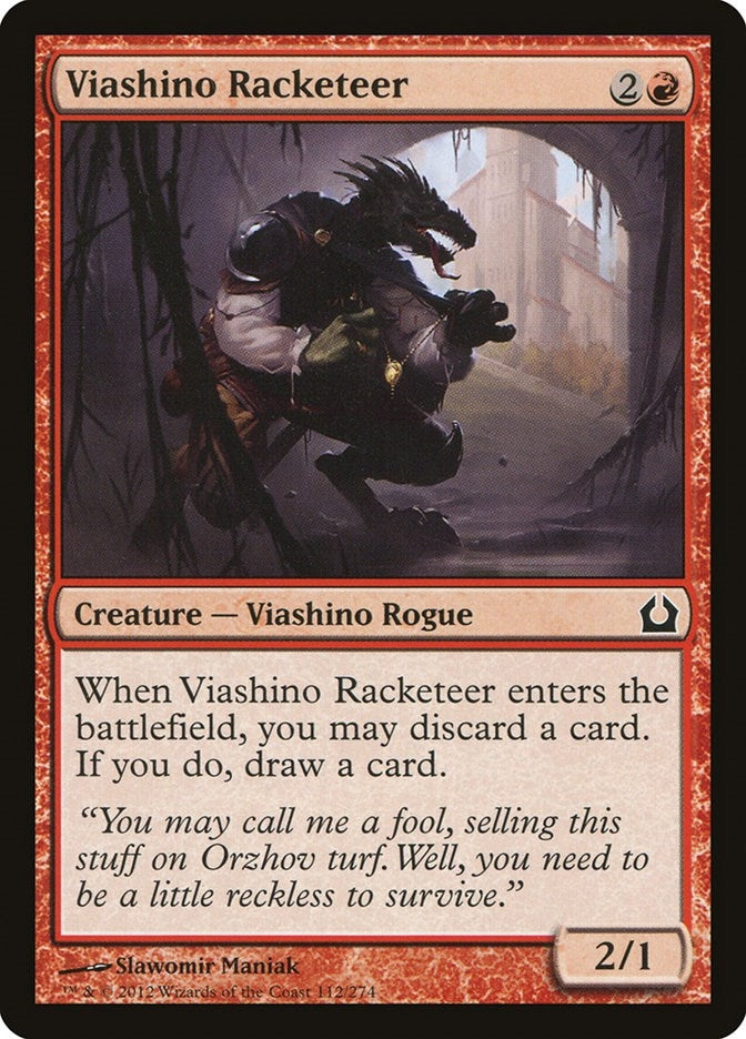 Image for Viashino Racketeer (Return to Ravnica) (112) - Magic: The Gathering