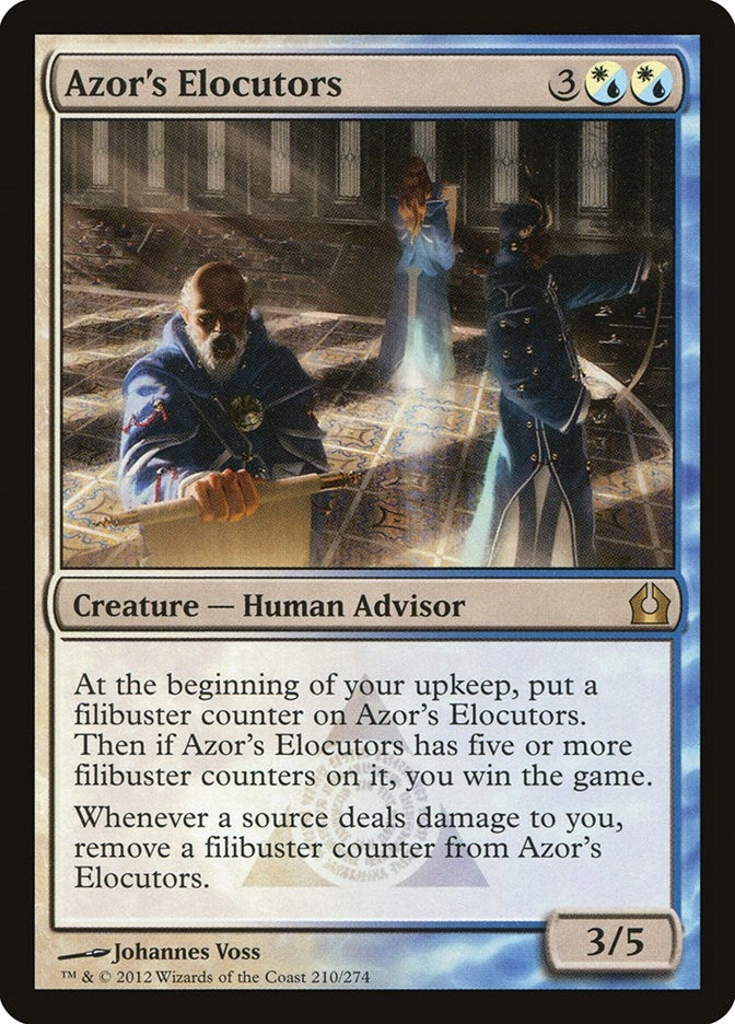 Image for Azor's Elocutors (Return to Ravnica) (210) - Magic: The Gathering