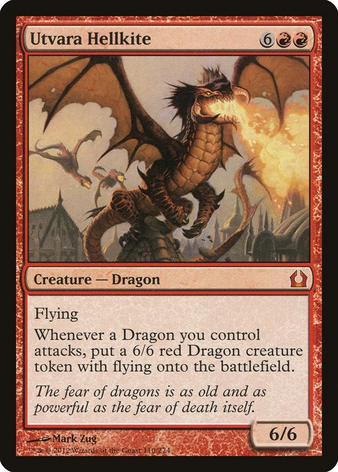 Image for Utvara Hellkite (Return to Ravnica) (110) - Magic: The Gathering