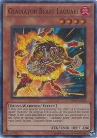 Image for Gladiator Beast Laquari (Turbo Pack: Booster Five) (TU05-EN002) - YuGiOh