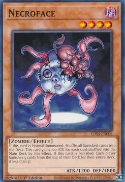 Necroface - Legendary Duelists: Season 3 (Common) [LDS3-006]