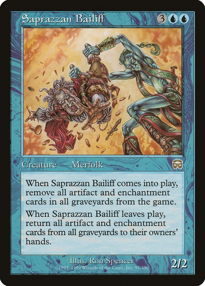Image for Saprazzan Bailiff (Mercadian Masques) (97) - Magic: The Gathering