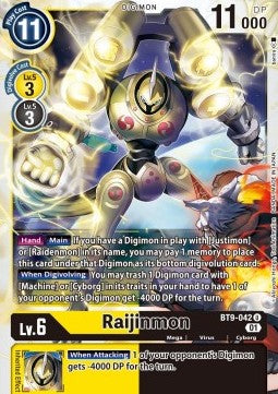 Raijinmon (BT9-042) - X Record (Uncommon) [BT-09-042]