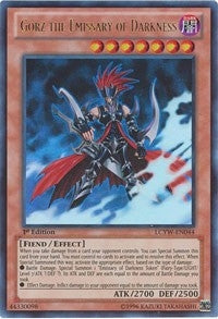 Image for Gorz the Emissary of Darkness (Legendary Collection 3: Yugi's World) (LCYW-EN044) - YuGiOh