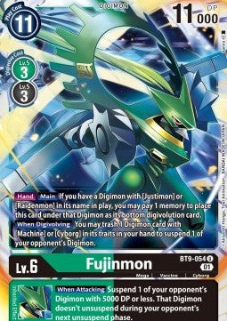 Fujinmon (BT9-054) - X Record (Uncommon) [BT-09-054]