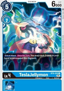 TeslaJellymon (BT9-025) - X Record (Common) [BT-09-025]