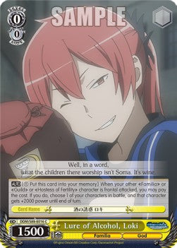 Lure of Alcohol, Loki - Is It Wrong to Try to Pick Up Girls in a Dungeon? (Common) [DDM/S88-016]