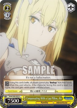 Compensating With a Lap Pillow, Ais - Is It Wrong to Try to Pick Up Girls in a Dungeon? (Common) [DDM/S88-023]