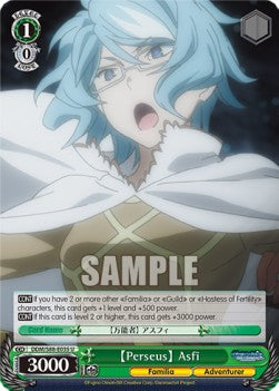 【Perseus】 Asfi - Is It Wrong to Try to Pick Up Girls in a Dungeon? (Uncommon) [DDM/S88-035]