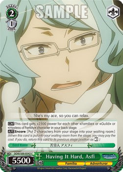 Having It Hard, Asfi - Is It Wrong to Try to Pick Up Girls in a Dungeon? (Common) [DDM/S88-042]