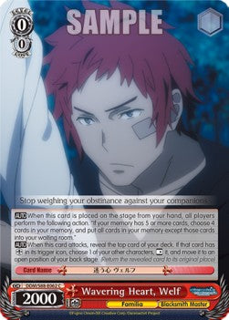 Wavering Heart, Welf - Is It Wrong to Try to Pick Up Girls in a Dungeon? (Common) [DDM/S88-062]