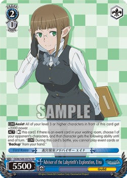 Advisor of the Labyrinth's Exploration, Eina (V.1 - Double Rare) - Is It Wrong to Try to Pick Up Girls in a Dungeon? (Double Rare) [DDM/S88-076]