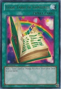 Image for Toon Table of Contents (Legendary Collection 3: Yugi's World) (LCYW-EN116) - YuGiOh