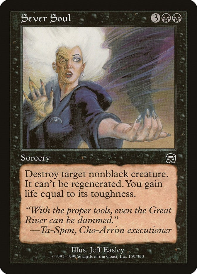 Image for Sever Soul (Mercadian Masques) (159) - Magic: The Gathering