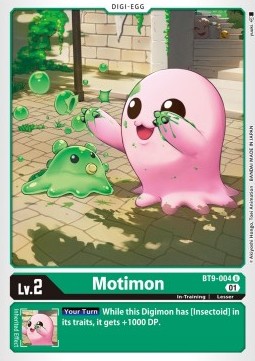 Motimon (BT9-004) - X Record (Uncommon) [BT-09-004]