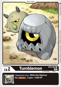 Tumblemon (BT9-005) - X Record (Uncommon) [BT-09-005]