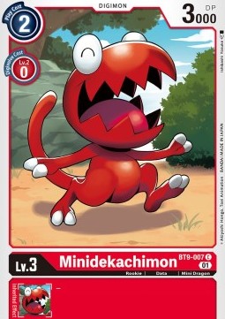 Minidekachimon (BT9-007) - X Record (Common) [BT-09-007]