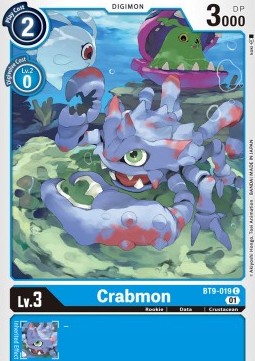 Crabmon (BT9-019) - X Record (Common) [BT-09-019]