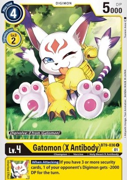 Gatomon (X Antibody) (BT9-036) - X Record (Common) [BT-09-036]