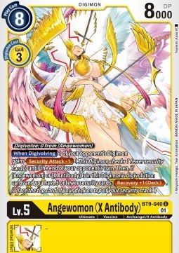 Angewomon (X Antibody) (BT9-040) - X Record (Uncommon) [BT-09-040]