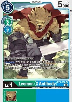 Leomon (X Antibody) (BT9-050) - X Record (Common) [BT-09-050]