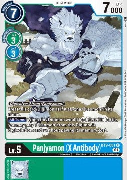 Panjyamon (X Antibody) (BT9-051) - X Record (Uncommon) [BT-09-051]