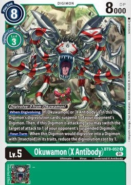 Okuwamon (X Antibody) (BT9-052) - X Record (Uncommon) [BT-09-052]