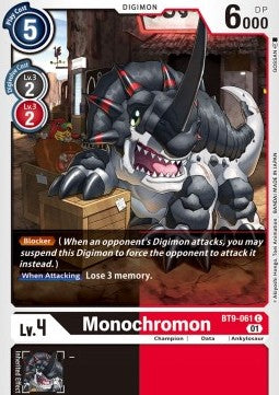 Monochromon (BT9-061) - X Record (Common) [BT-09-061]