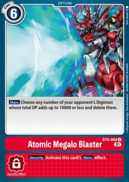 Atomic Megalo Blaster (BT9-094) - X Record (Common) [BT-09-094]