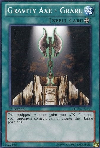 Image for Gravity Axe - Grarl (Legendary Collection 3: Yugi's World) (LCYW-EN138) - YuGiOh