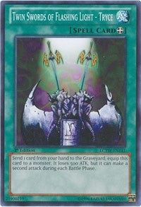Image for Twin Swords of Flashing Light - Tryce (Legendary Collection 3: Yugi's World) (LCYW-EN141) - YuGiOh